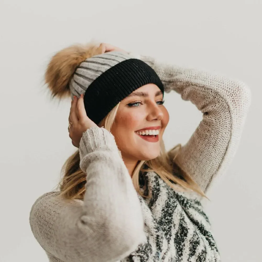 Ankara Pom Beanie